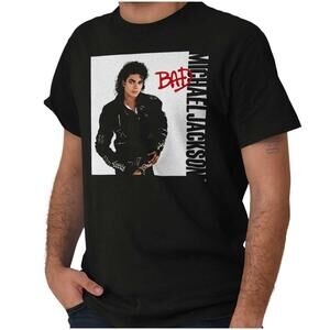 Michael Jackson Bad Black T-Shirt Medium